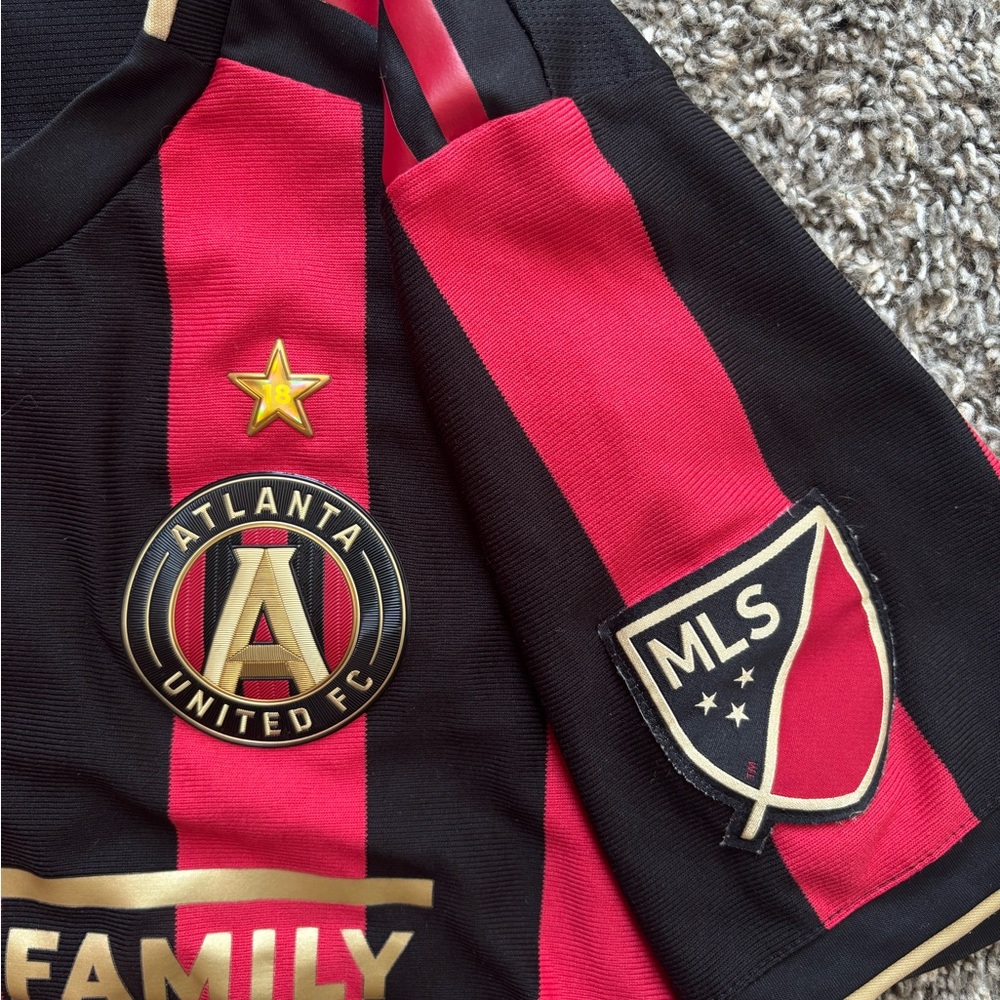 2019-20 Atlanta United FC Home Adidas Match Jersey - Picture 4 of 5